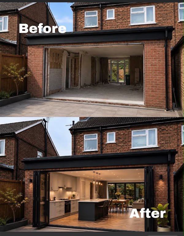 Before and after — KTCS Construction renovation project