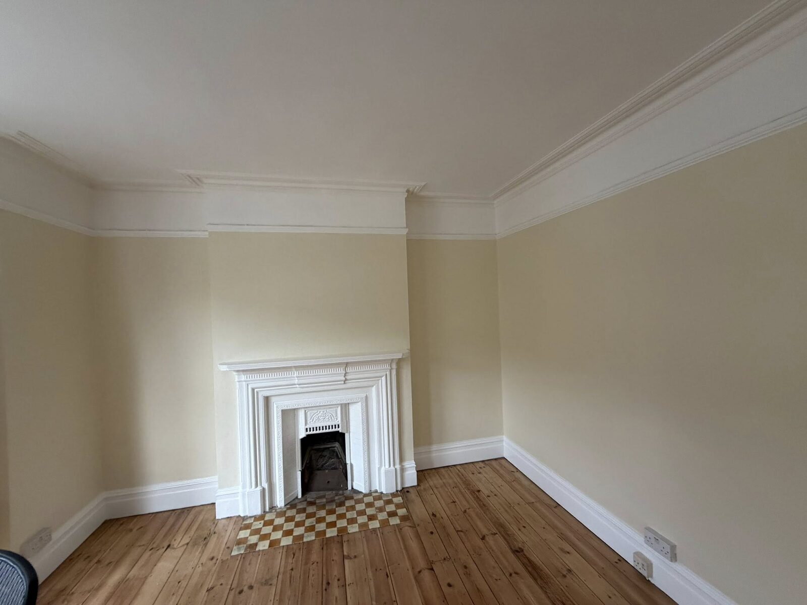 A finished interior renovated by KTCS Construction
