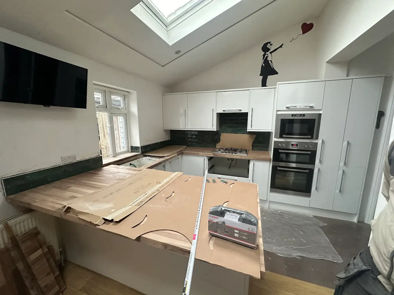 Full Property Renovation & Refurbishment project by KTCS Construction in Harrow & London — Kitchens