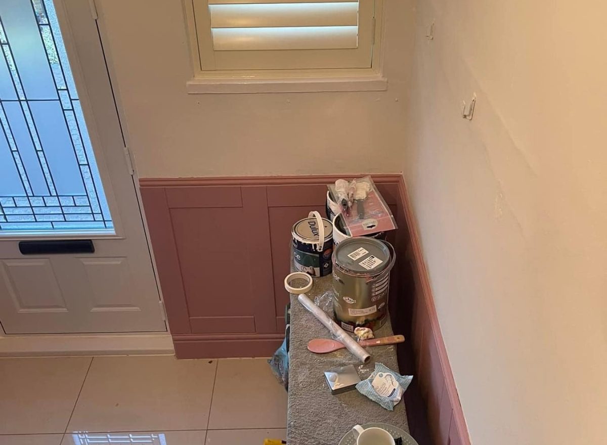 Plastering walls, painting and renovation at Florence Court Whitton Avenue Northolt Middlesex UB5 4JX — KTCS Construction project photo